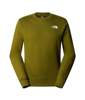 Sudadera de Montaña The North Face Simple Dome Crew Hombre Verde